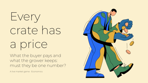 Every crate has a price presentation template cover slide